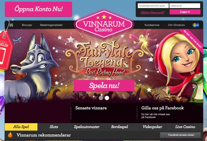 Vinnarum Casino Web